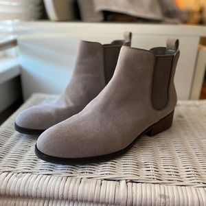 NWOT Cole Haan Suede Grey Boots